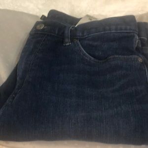 Banana Republic jeans.